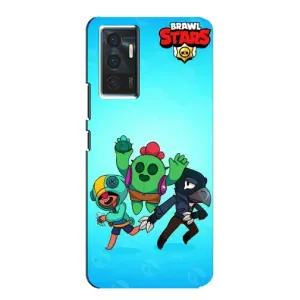 Чехлы Brawl Stars для Vivo V23e (AlphaPrint) (Трио героев)