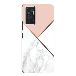 Мраморный чехол на Vivo V23e (VPrint) (Тройной мрамор)