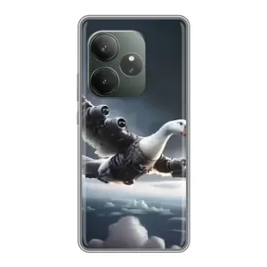 Чохол з мемом Тралалело тралала на ViVO V70 Elite (Бомбардіні гусіні)