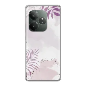 Чехол с принтом «Фиолетовые листья» для Vivo V70 Elite