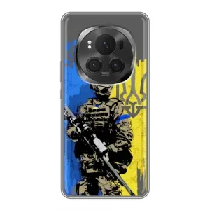Чехлы с картинкой ЗСУ для ViVO X200 PRO (AlphaPrint) (АРТ солдат)