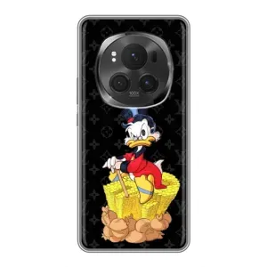 Чехли для ViVO X200 PRO - Скрудж МакДак Louis Vuitton (PREMIUMPrint) (Богатство Макдака)