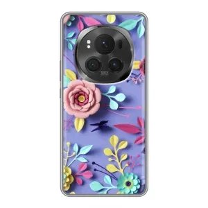 Чехлы с Цветами для ViVO X200 PRO (VPrint) (Цветочный дизайн)