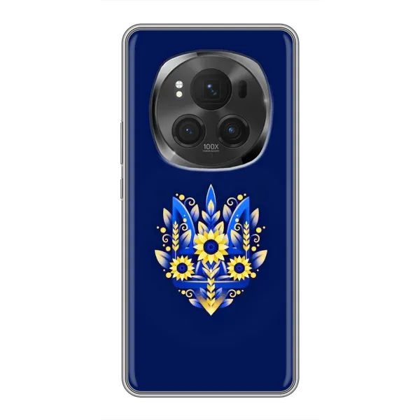 Чохол з принтом «Квітковий Герб» для Vivo X200 PRO Чохол з принтом «Квітковий Герб» для Vivo X200 PRO