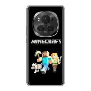 Чехол Майнкрафт на ViVO X200 PRO (AlphaPrint) Minecraft (герои Minecraft)