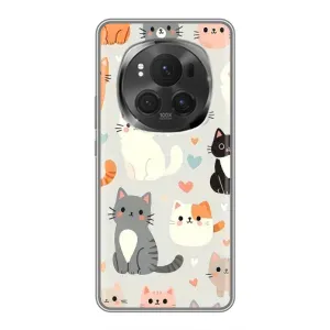 Чохол з малюнком кіт на ViVO X200 PRO (Колаж котів)