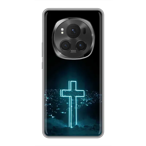 Чохол з принтом «Хрест і місто» для Vivo X200 PRO