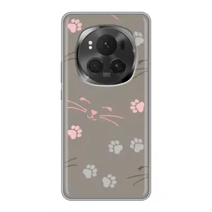 Чохол з малюнком кіт на ViVO X200 PRO (Лапи і вуса)