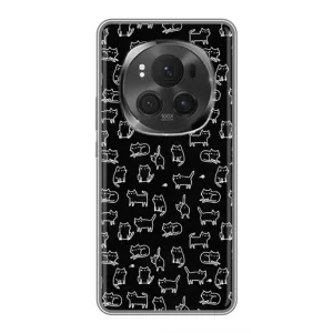 Чохол з принтом для ViVO X200 PRO (AlphaPrint) Модні коти (Маленькі котики)