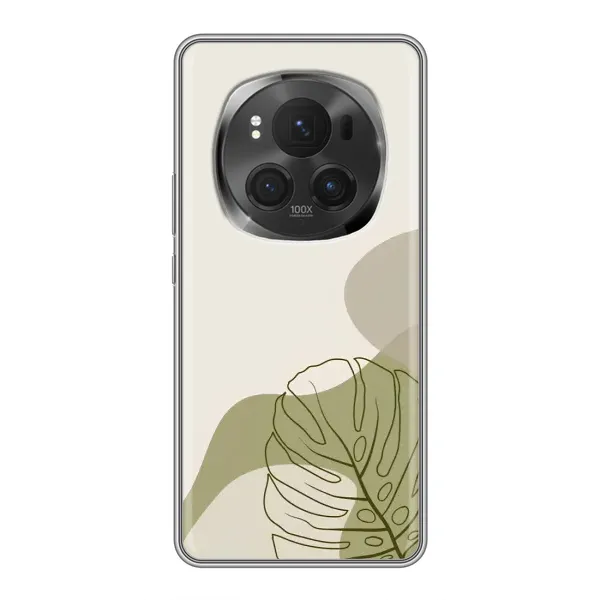 Чехол с принтом «Зеленая монстера дизайн» для Vivo X200 PRO Чехол с принтом «Зеленая монстера дизайн» для Vivo X200 PRO