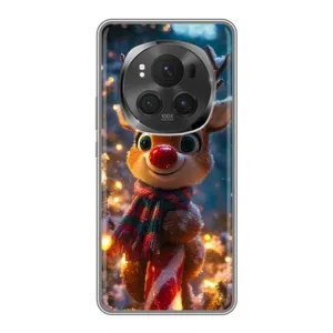Яскравий чохол для Vivo X200 PRO з Зимові Оленята (Олень з шарфом)