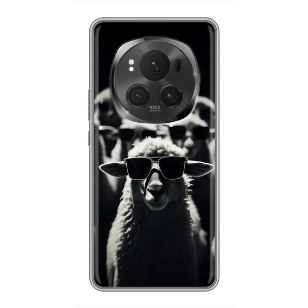 Чехол с принтом «Овечка в очках» для Vivo X200 PRO