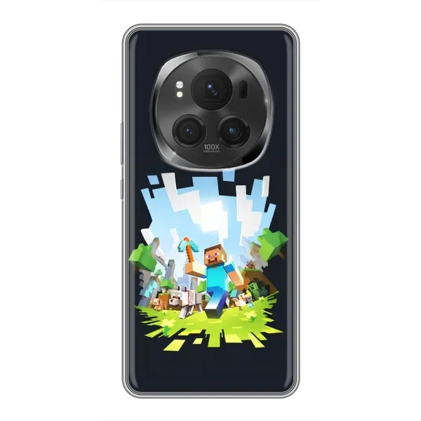 Чохол з принтом «персонажі Minecraft» для Vivo X200 PRO Чохол з принтом «персонажі Minecraft» для Vivo X200 PRO