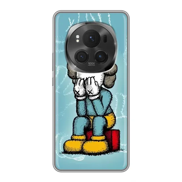 Чохол з принтом «Плач Bearbrick» для Vivo X200 PRO