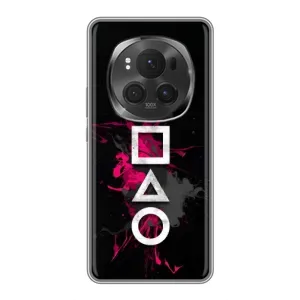 Чехол Гра в кальмара для ViVO X200 PRO (Символы Игра кальмара)