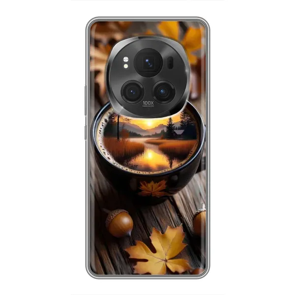 Чехол с принтом «Темный кофе» для Vivo X200 PRO