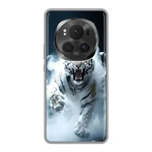 Чехол с принтом «Белый тигр в дыму» для Vivo X200 PRO
