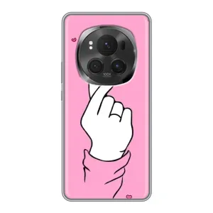 Чохол з принтом для ViVO X200 PRO (AlphaPrint - Знак сердечка) (Знак Love)