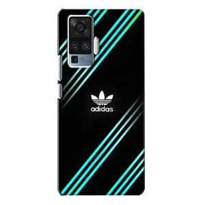 Чехлы Адидас для Vivo X50 Pro (AlphaPrint) (Адидас с полосами)