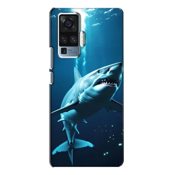 Чехол с принтом «Акула под водой» для Vivo X50 Pro