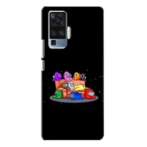 Чехол Амонг Ас для Vivo X50 Pro (AlphaPrint) (Амонг-ас)