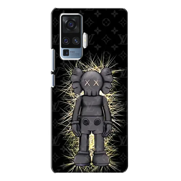 Чехол с принтом «Bearbrick LV» для Vivo X50 Pro