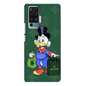 Чехлы для Vivo X50 Pro - Скрудж МакДак Louis Vuitton (PREMIUMPrint) (Богатая Утка)