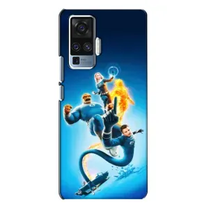 Чехол с принтом Фантастическая четверка для Vivo X50 Pro (Герои Фантастическая Четверка)
