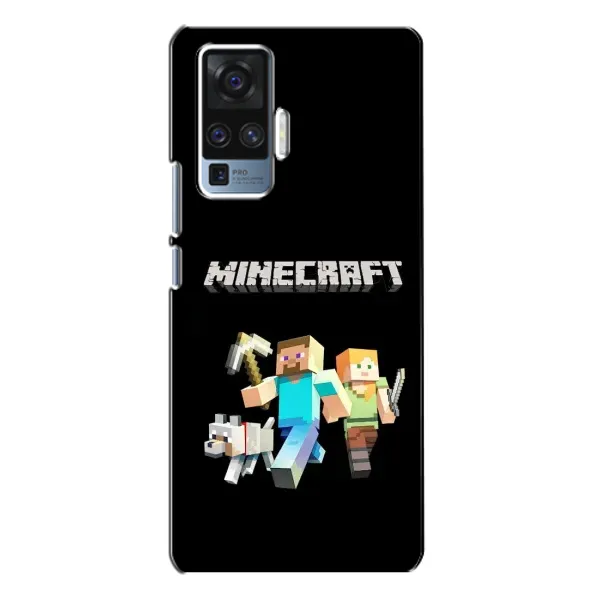 Чехол с принтом «герои Minecraft» для Vivo X50 Pro Чехол с принтом «герои Minecraft» для Vivo X50 Pro