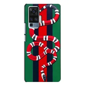 Чехлы ГУЧЧИ для Виво Х50 Про (AlphaPrint) (Gucci змия)