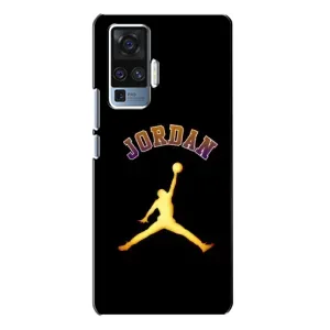 Чехлы для Vivo X50 Pro - с картинкой JORDAN (AlphaPrint) (Jordan Gold)