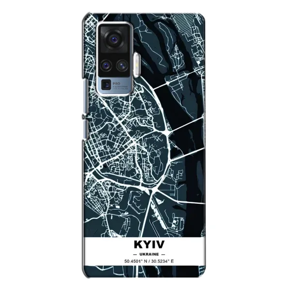 Чехол с принтом «Киев» для Vivo X50 Pro