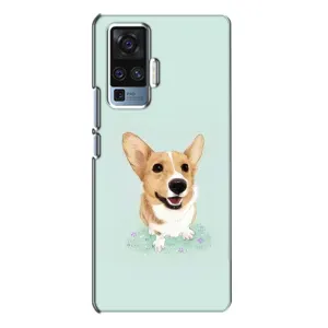Чехлы с собаками для Vivo X50 Pro (VPrint) (Корги)
