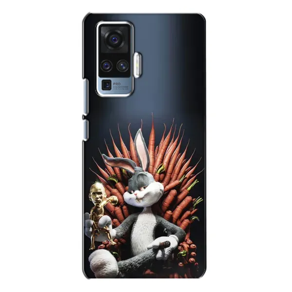 Чехол с принтом «Король Кролик» для Vivo X50 Pro