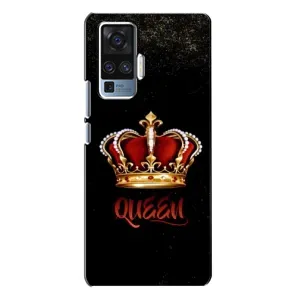 Чехол с Короной Виво Х50 Про - (AlphaPrint) (Корона короля)