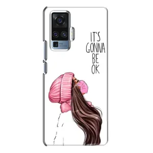 Чехол с печатью для Vivo X50 Pro - (Мода) (AlphaPrint) (Коронавирус)