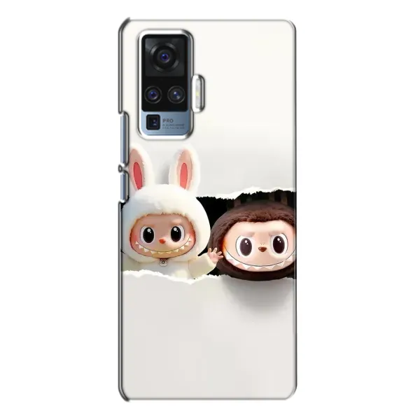 Чехол с принтом «Лабубу» для Vivo X50 Pro