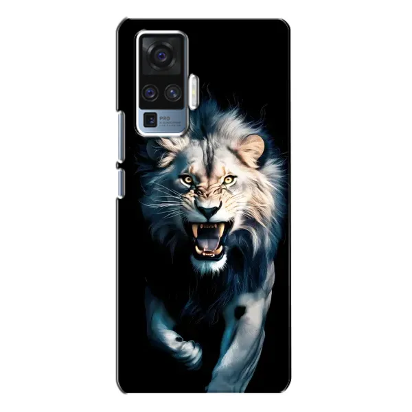 Чехол с принтом «Лев в темноте» для Vivo X50 Pro