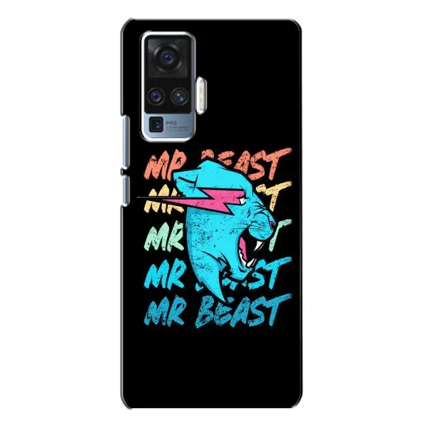 Чехол с принтом «logo Mr beast» для Vivo X50 Pro