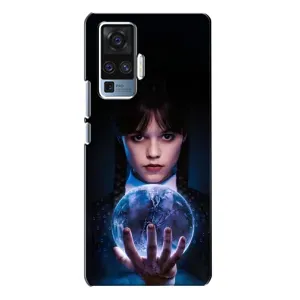 Чехол с дизайном Венздей 2 на Vivo X50 Pro (Магическая сфера Уэнздей)