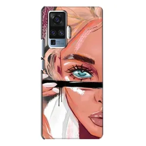 Чехол с печатью для Vivo X50 Pro - (Мода) (AlphaPrint)