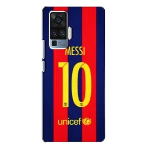 Чехлы Месси для Vivo X50 Pro (AlphaPrint) (Messi Barca 10)
