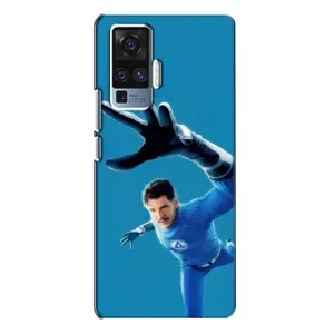Чехол с принтом Фантастическая четверка для Vivo X50 Pro (Мистер Фантастик супергерой)
