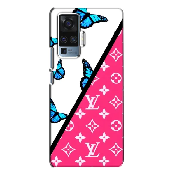 Чехол с принтом «Мода LV» для Vivo X50 Pro