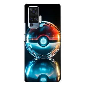 Чехол с Пикачу на Vivo X50 Pro (Мяч Пикачу)