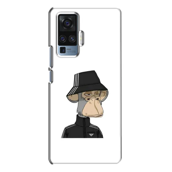 Чехол с принтом «обезьяна NFT Adidas» для Vivo X50 Pro