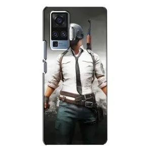 Чехол PUBG для Виво Х50 Про (AlphaPrint) (Пабг мен)