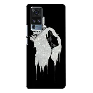 Чехол с Короной Виво Х50 Про - (AlphaPrint) (Принцесса)