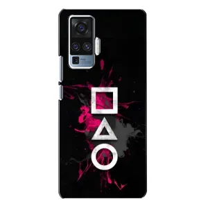 Чохол Гра в кальмара для Vivo X50 Pro (Символи Гра кальмара)