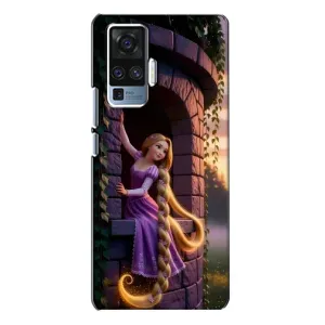 Чехол Рапунцель для Vivo X50 Pro (Рапунцель на башне)